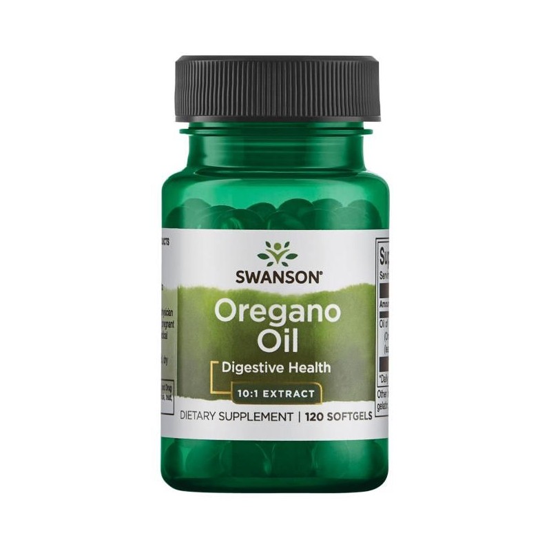 Olej Oregano Extract 150mg 120 kapsułek Swanson